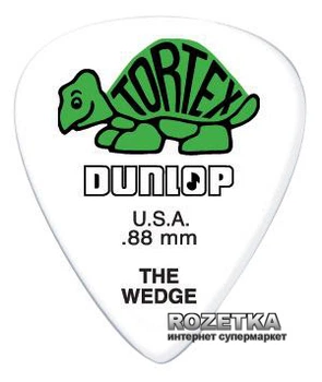 Медіатори Dunlop 424P.88 Tortex Wedge Player's Pack 0.88 мм (12 шт.)