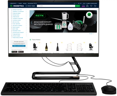 Моноблок Lenovo IdeaCentre 3 22IIL5 (F0FQ003RUA) Black