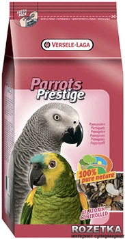 Корм Versele-Laga Prestige Parrots зерновая смесь для крупных попугаев