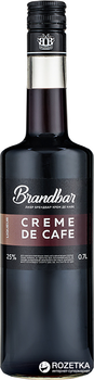 Лікер Brandbar Crem de Cafe 0.7 л 25% (4820085491113)