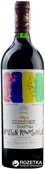 Вино Chateau Mouton Rothschild Pauillac червоне сухе 0.75 л (3147714140121)