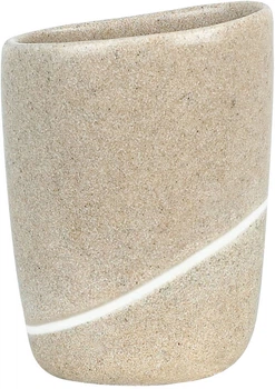 Стакан Spirella Polyresin Etna 9.5x12.5 см Пісочний (10.14345)