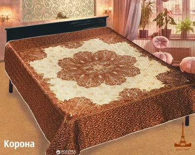 Покрывало Love You Marianna Искусственный шелк 3d Корона 200x220 (m011278)