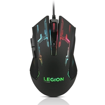 Мышь компьютерная проводная оптическая игровая Legion by Lenovo M200 RGB Gaming Mouse Legion (new_2nj54)
