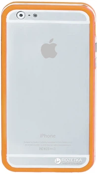 Бампер для смартфона Promate Bump-I6 для iPhone 6/6s Orange (bump-i6.orange)