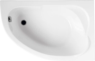 Ванна акриловая POLIMAT STANDARD 130х85 R + ножки
