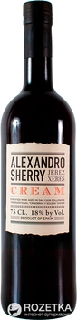 Вино Alexandro Cream біле солодке 0.75 л 18% (8437007529494)