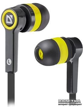 Навушники Defender Pulse 420 Black-Yellow (63421)
