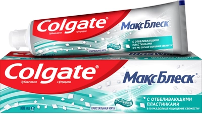 Зубна паста Colgate Макс Блиск відбілююча 100 мл (6920354805851)