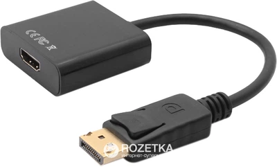 Переходник Value DisplayPort Male - HDMI Female 0.2 м (S0108)