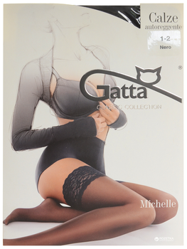 Чулки Gatta Michelle 20 Den 1/2 р Nero (5900042047139)