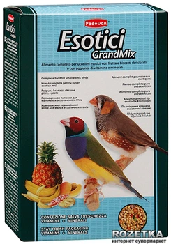 Корм Padovan Grandmix Esotici Для екзотичних птахів 400 г