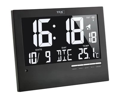 Настенные электронные часы TFA 604508