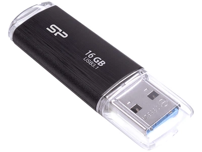 Флеш-накопичувач SiliconPower USB 3.1 Blaze B02 16Gb Black (SP016GBUF3B02V1K)