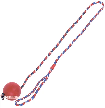 Іграшка для собак Karlie-Flamingo Ball With Rope 7 см (5400274666585)