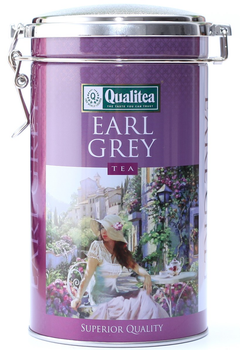 Чай чорний Qualitea Цейлон Еаrl Grey Середньолистовий 200 г (4791014005094)