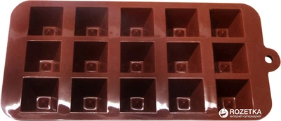 Форма для шоколада Lora NRS15BAK 20.5 x 10.3 x 1.8 см (H12-015)
