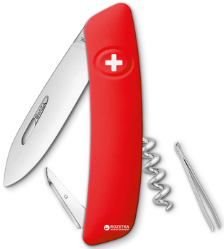 Швейцарський ніж Swiza D01 Red (KNI.0010.1000)