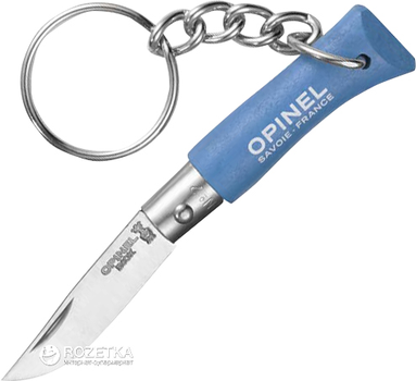 Туристичний ніж Opinel 2VRI Брелок Blue (2046518)