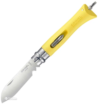 Туристичний ніж Opinel №9 Diy Yellow (2046347)