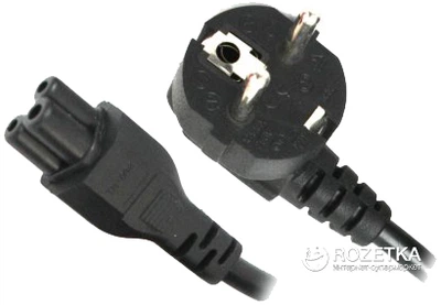 Кабель питания Maxxter CEE 7/7 - C5 1.8 м (CL-15-6)