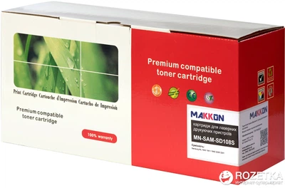 Картридж Makkon Samsung MLT-D108S SD108S 3k Black (MN-SAM-SD108S) Original