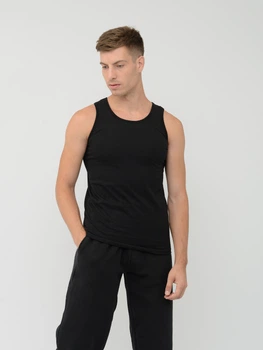 Майка натільна чоловіча бавовняна Fruit of the loom Valueweight 061098036 XL Чорна (5000000088889)