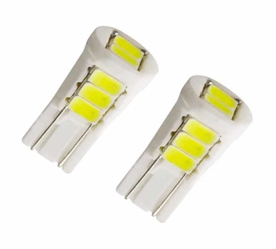 Світлодіодна лампа Т10 W5W 8SMD 5630 керамічна Autoexpect 12V Білий (11542)