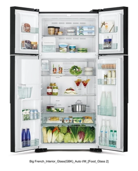 Холодильник HITACHI R-W720FPUC1XGBK