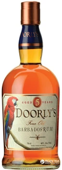 Ром Doorly\'s 5 років витримки Gold 0.7 л 40% (724803003005)