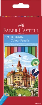 Набір кольорових олівців Faber-Castell 12 шт (7891360580089)