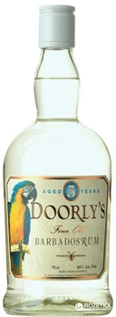 Ром Doorly\'s 3 роки витримки White 0.7 л 40% (724803005115)