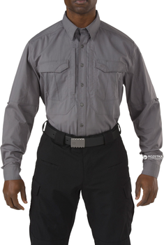 Рубашка тактическая 5.11 Tactical Stryke Long Sleeve Shirt 72399 2XL Storm (2000980374090)