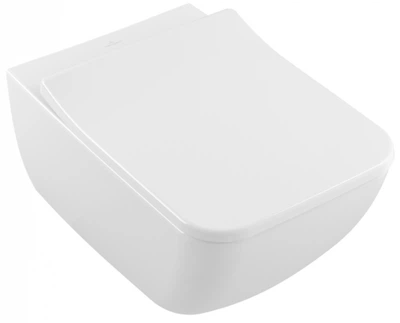 Унитаз подвесной VILLEROY & BOCH Venticello DirectFlush 4611RS01 с сиденьем Soft Close 9M79S101