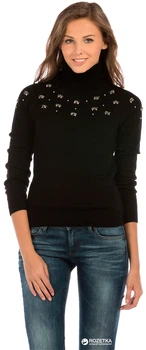 Светр в'язаний жіночий Colin's CL1013056BLK XS Чорний