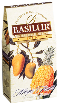 Чай чорний розсипний Basilur Magic Fruits Манго і ананас 100 г (4792252918108)