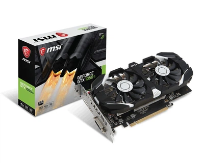 Видеокарта GF GTX 1050 Ti 4Gb GDDR5 OCV1 MSI (GTX 1050 TI 4GT OCV1)