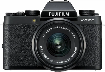Фотоаппарат Fujifilm X-T100 + XC 15-45mm F3.5-5.6 Kit Black