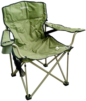 Крісло-стілець розкладне туристичне Ranger Rshore Green (RA 2203)