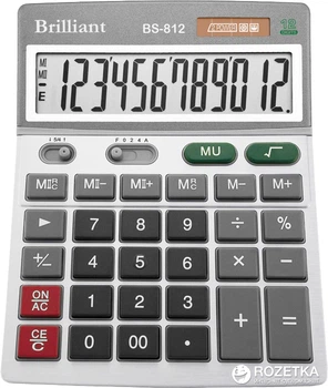 Калькулятор електронний Brilliant BS-812B