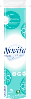 Ватные диски Novita Delicate 120 шт (4744246013085)