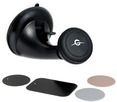 Автодержатель для телефона магнитный Global Hold M07SM Black (1283126473630)
