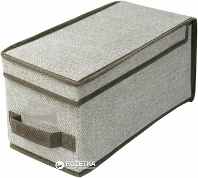 Короб складаний Handy Home з кришкою 30х15х15 см Сірий (ESH05)