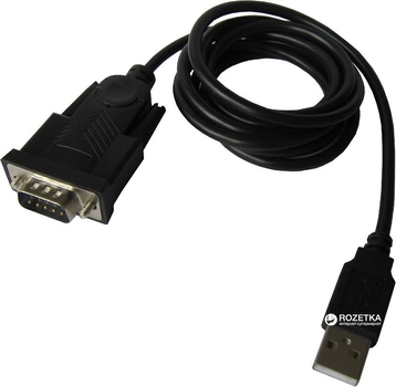 Адаптер Dynamode USB 2.0 A Male - RS-232 (COM) 1.5 м (FTDI-DB9M-02)