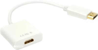 Кабель PowerPlant DisplayPort - HDMI v1.4 0.15 м (KD00AS1277)