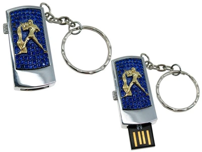 Uniq ZODIAK CRYSTAL Водолей синий 8GB (08C14109U2)