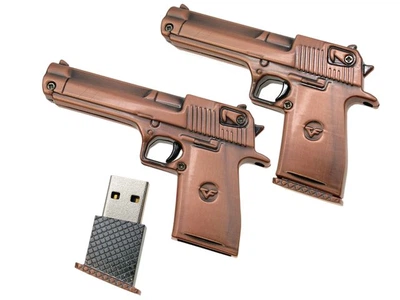 Uniq ОРУЖИЕ Пистолет бронза 16GB (16C17238U3)
