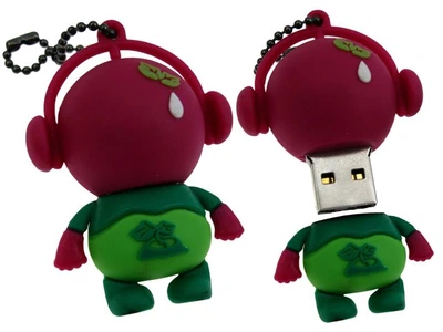 Uniq DJ MUSIC GREENPEACE малиновый / зеленый 16GB (16C17001U3)