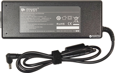 Блок питания PowerPlant для ноутбуков Asus (19V 120W 6.32A) (AS120F5525)