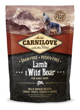 Сухой корм для взрослых собак Carnilove Lamb & Wild Boar 1.5 кг (8595602508983)